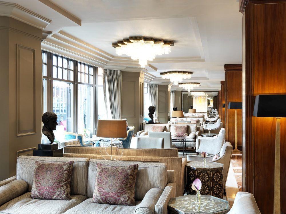 The Westbury Hotel Dublin Exteriér fotografie The lounge at the hotel